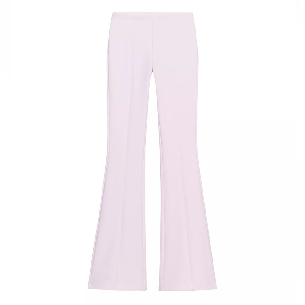 Zara NWT light pink interlock stretchy pants - Picture 2 of 6